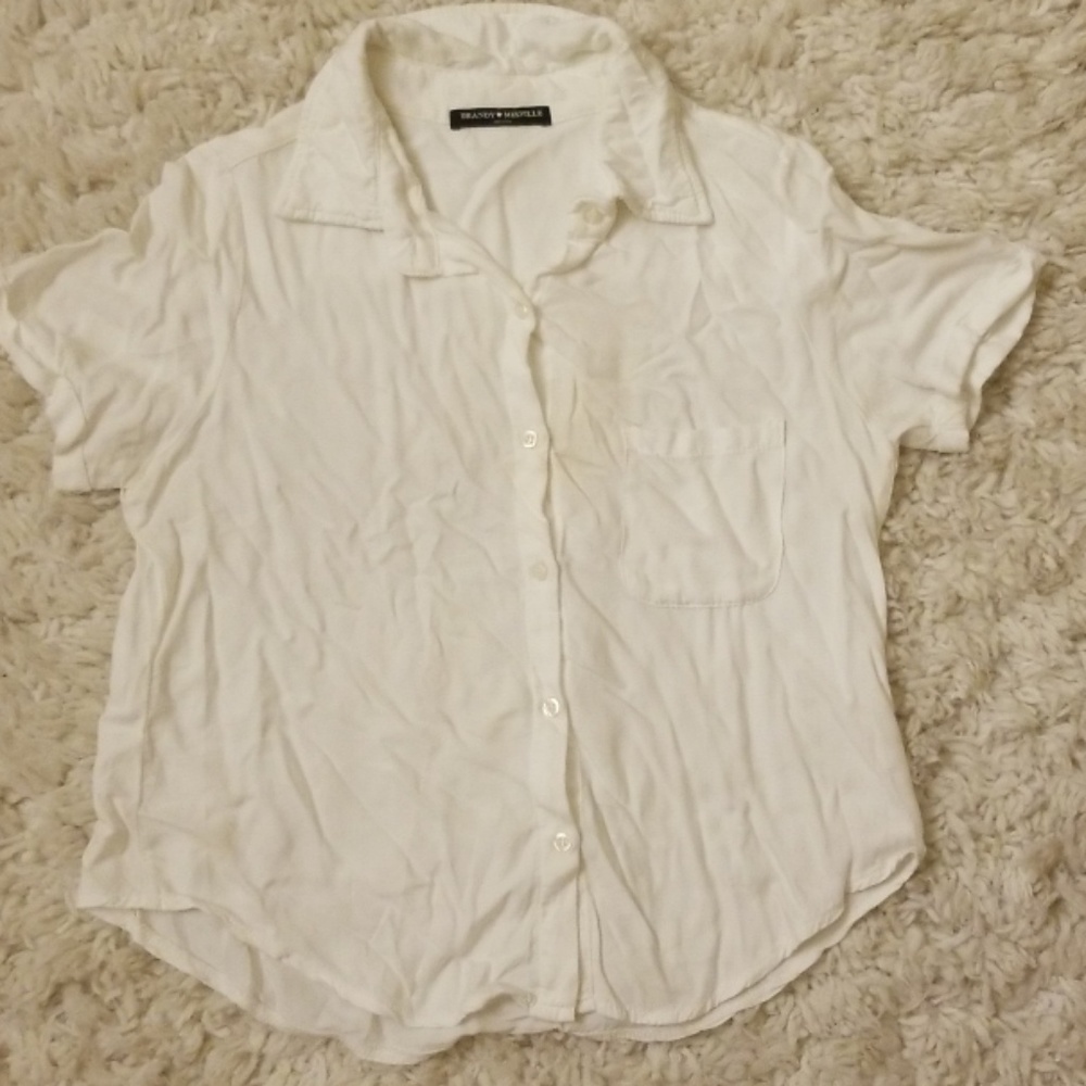 White collared shirt